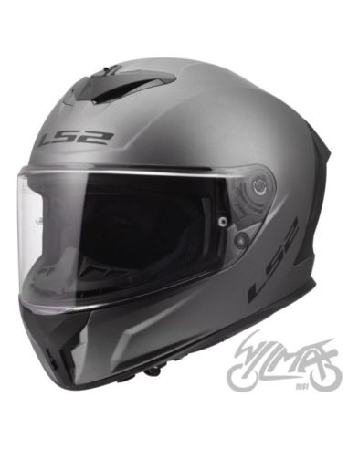 KASK LS2 FF820 RAPID III SOLID MATT TITANIUM