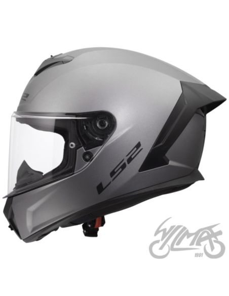 KASK LS2 FF820 RAPID III SOLID MATT TITANIUM