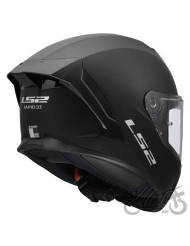 KASK LS2 FF820 RAPID III SOLID MATT BLACK