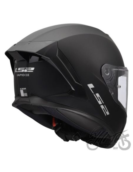 KASK LS2 FF820 RAPID III SOLID MATT BLACK