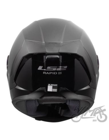 KASK LS2 FF820 RAPID III SOLID GLOSS BLACK